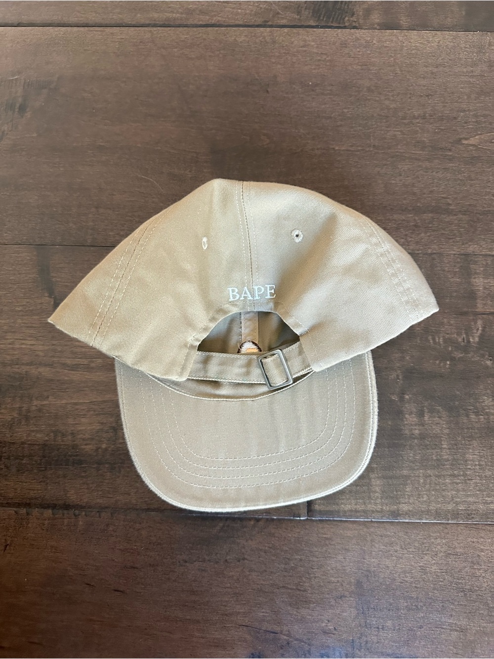 Bape Tan Embroidered Cap - Picture 2 of 3